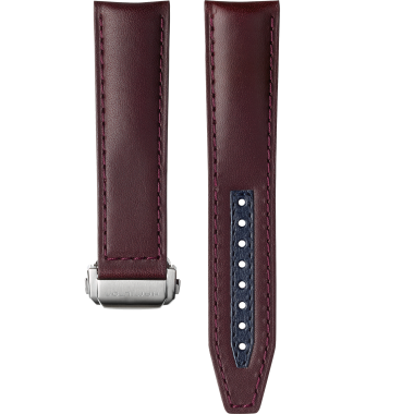 BURGUNDY STRAP 22mm