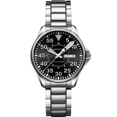 Khaki Pilot Day Date Auto