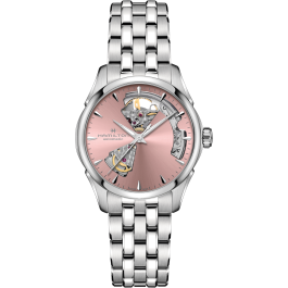 ハミルトン ピンクオープンカー希少 Jazzmaster Open Heart Lady Auto | Hamilton Watch - H32215170