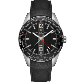 【ジャンク】ハミルトン　ブロードウェイ ブロードウェイ GMT Limited Edition - ダイヤルカラー:ブラック