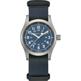 Hamilton khaki field mechanical green hotsell