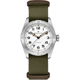 HAMILTON カーキフィールド　EXPEDITION AUTO 37㎜ カーキ フィールド エクスペディション：大自然を追い求めて