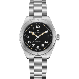 Khaki Field Expedition Auto - Dial color:Black - H70315130