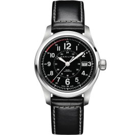 Khaki Field Auto Dial color Black H70595733 Hamilton Watch