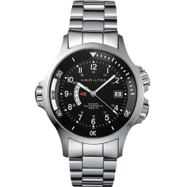 ハミルトン カーキ ネイビーサブ GMT e-151735