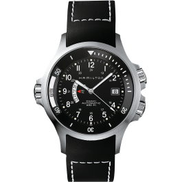 ハミルトン カーキ ネイビーサブ GMT e-151735