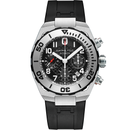 Khaki Navy Khaki Navy Sub Auto Chrono Dial color Black H78716333 Hamilton Watch