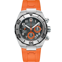 Hamilton khaki navy chronograph sales