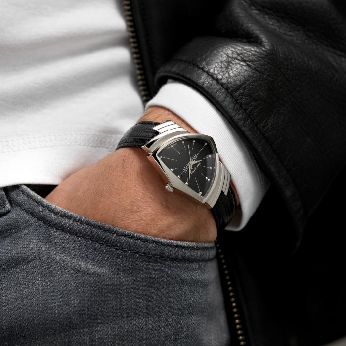 Ventura Quartz Watch - Black Dial - H24411732 | Hamilton Watch