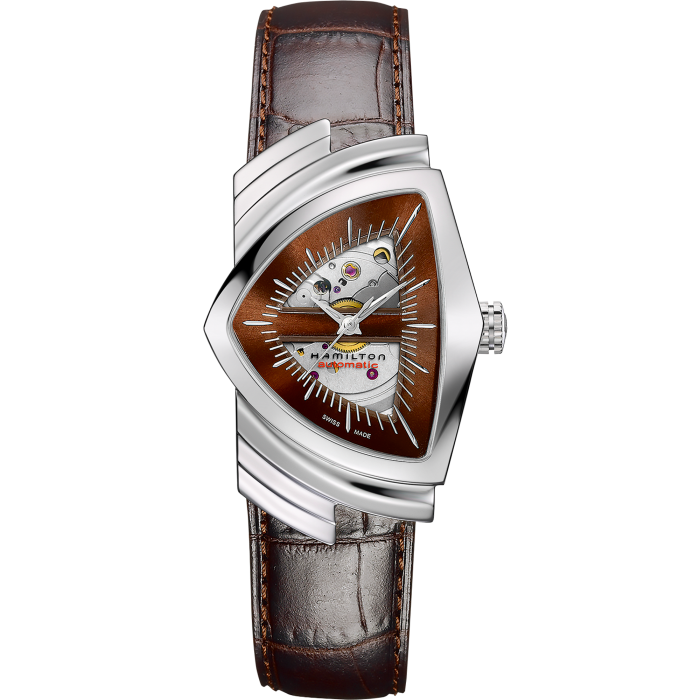 Ventura Automatic Watch - Brown Dial - H24515591 | Hamilton Watch