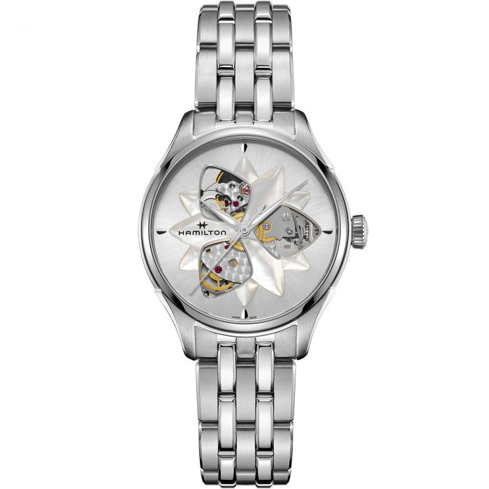 Jazzmaster Open Heart Lady Automatic Watch - H32115191 | Hamilton Watch