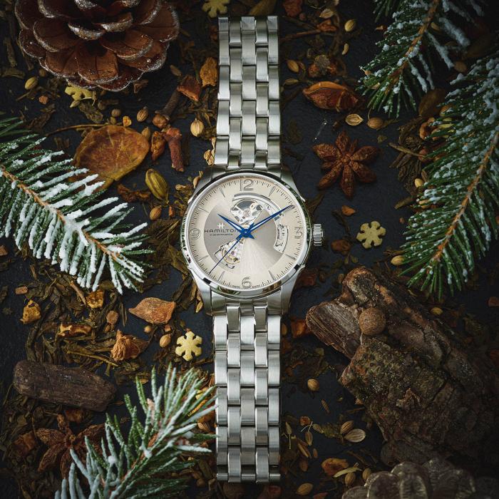 Hamilton jazzmaster discount open heart 42mm