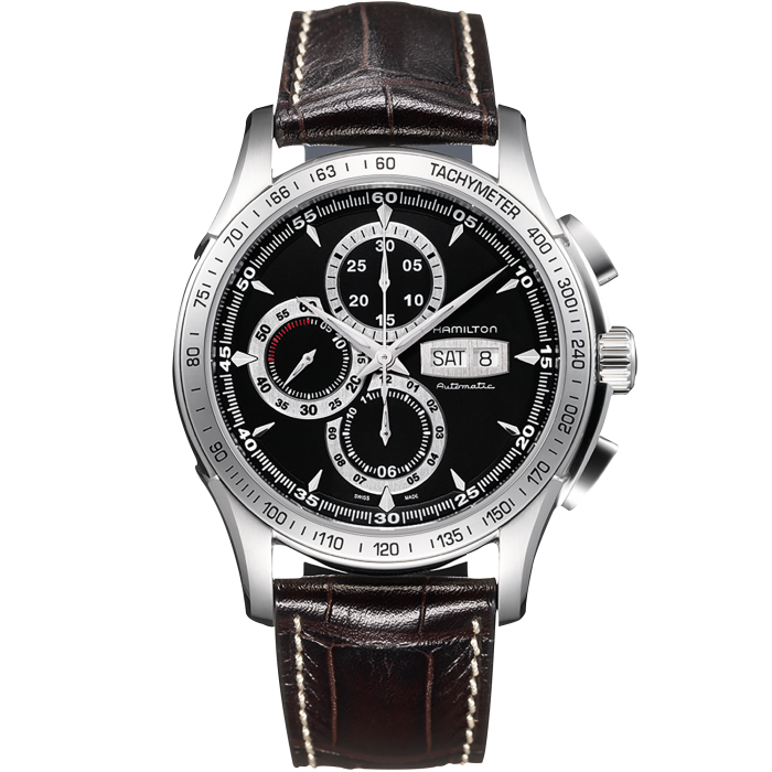 Jazzmaster Chronometer Watch Lord Hamilton Black Dial