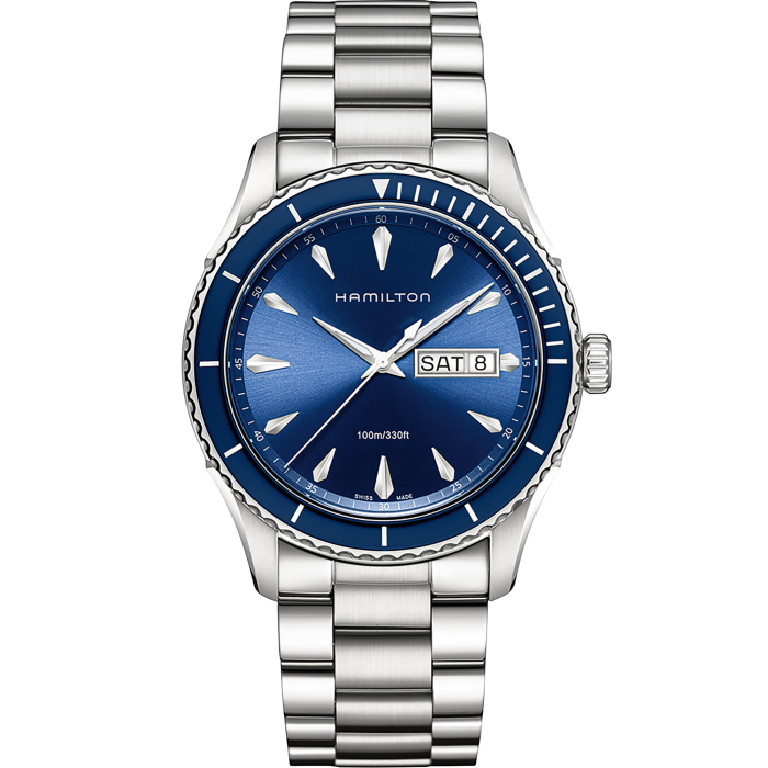 hamilton day date blue