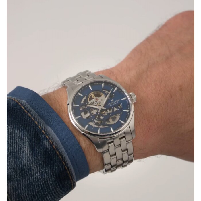 Jazzmaster Skeleton Auto | Hamilton Watch - H42535141 | Hamilton Watch