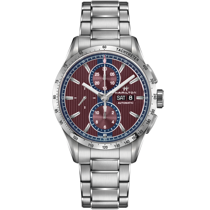 Broadway Chronometer Watch - Aubergine Dial - H43516171 | Hamilton Watch