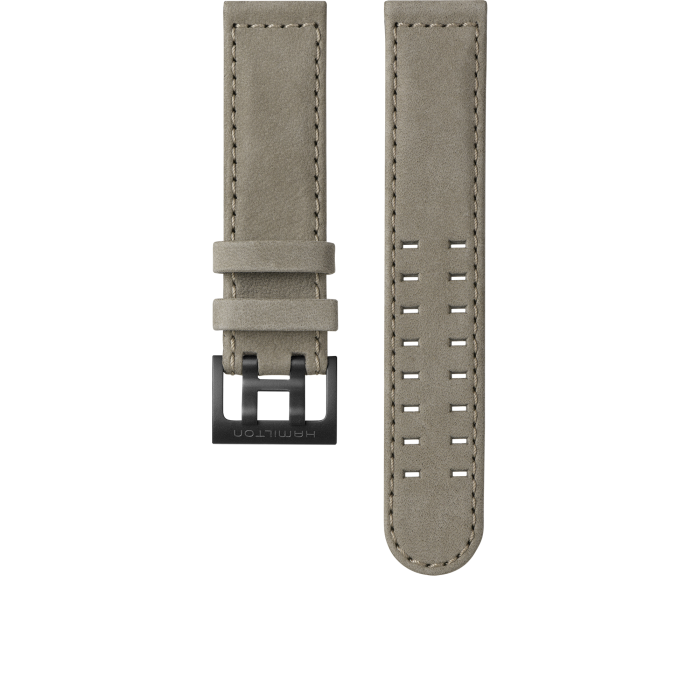 Khaki Field Grey Strap 20mm | Hamilton Watch - H6000001201 | Hamilton Watch