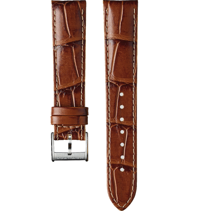 ジャズマスター BROWN STRAP 18mm ストラップカラーブラウン H6003241181 Hamilton Watch