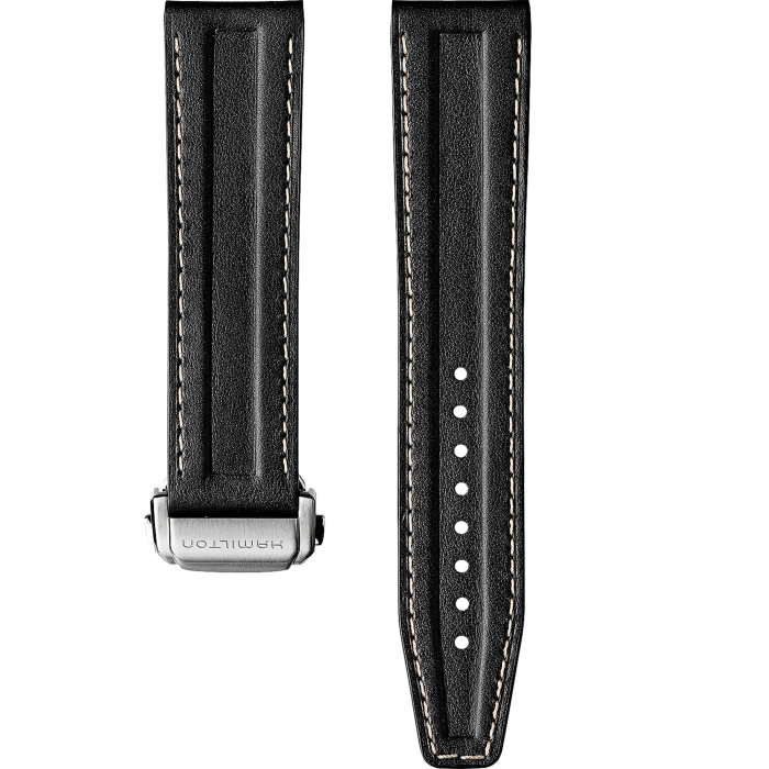 BLACK STRAP 22mm - H6004351001 | Hamilton Watch