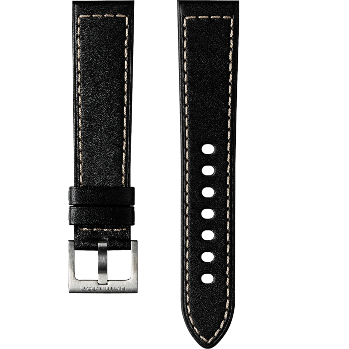 Khaki Field BLACK STRAP 20mm - Strap color:Black - H6007041101 ...