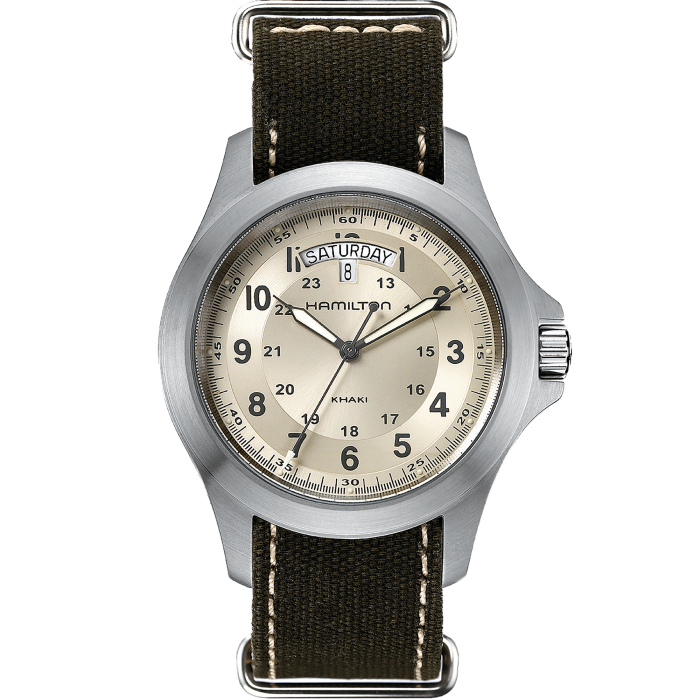 Hamilton khaki top king quartz