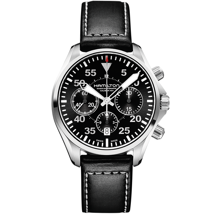 Khaki Aviation Pilot Automatic Chronometer Watch - H64666735