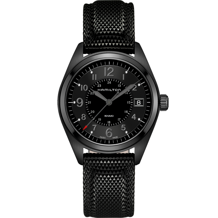 Khaki Field Quartz Watch - Black Dial - H68401735 | Hamilton Watch