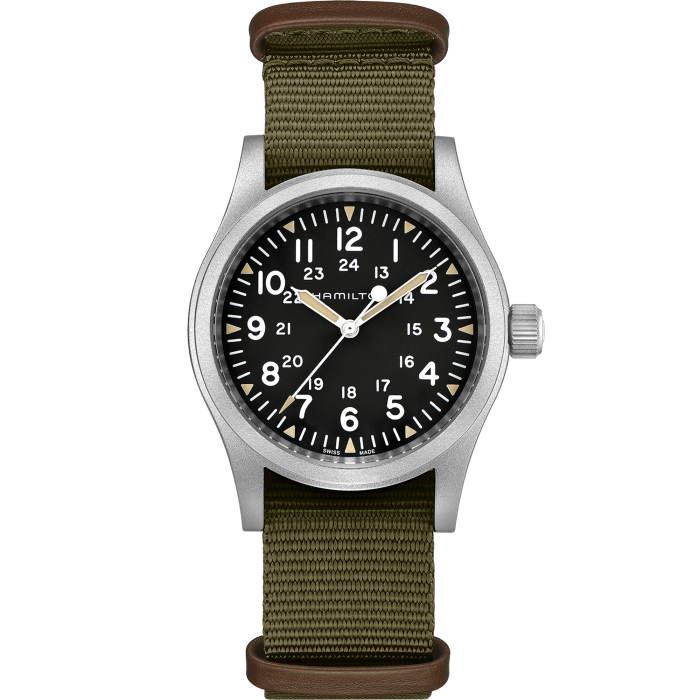 Khaki Field Mechanical Watch - Black Dial - H69429931 | Hamilton Watch