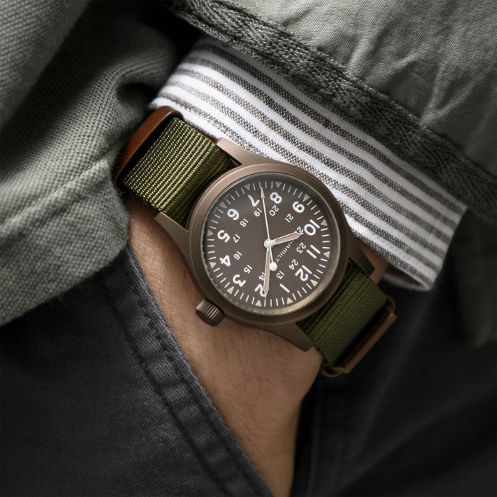 Hamilton khaki on discount nato