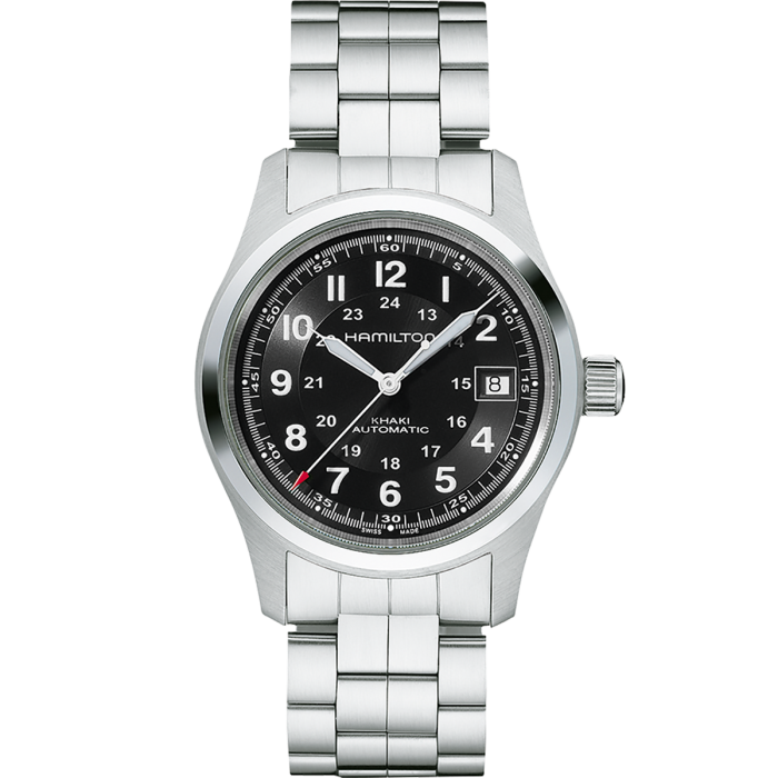 Khaki Field Automatic Watch - Black Dial - H70455133 | Hamilton Watch