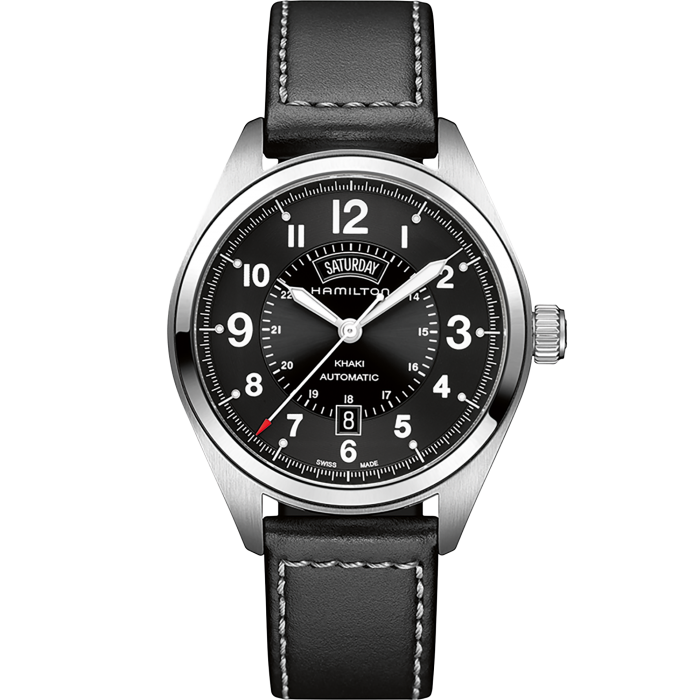 hamilton khaki field day date black