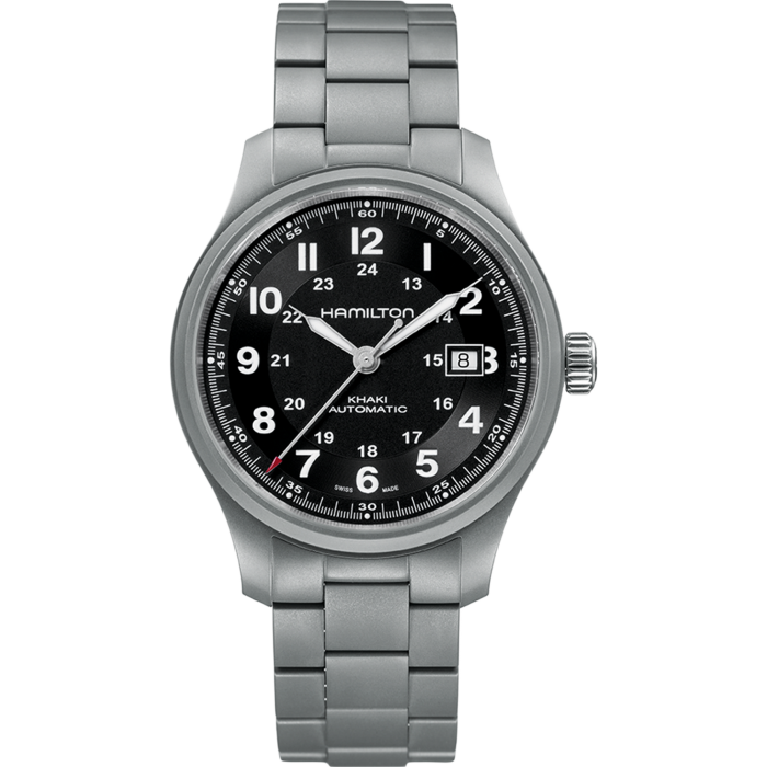 Khaki Field Titanium Automatic Watch - H70565133 | Hamilton Watch