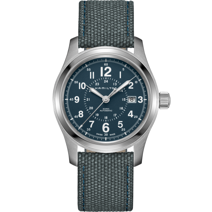 Khaki Field Automatic Watch - Blue Dial - H70605943 | Hamilton Watch