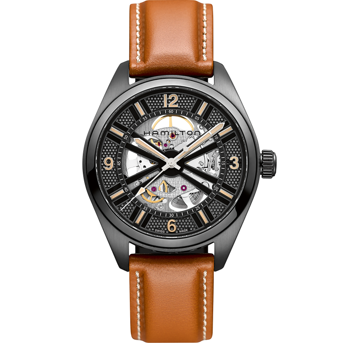 Khaki Field Skeleton Automatic Watch H72585535 Hamilton Watch