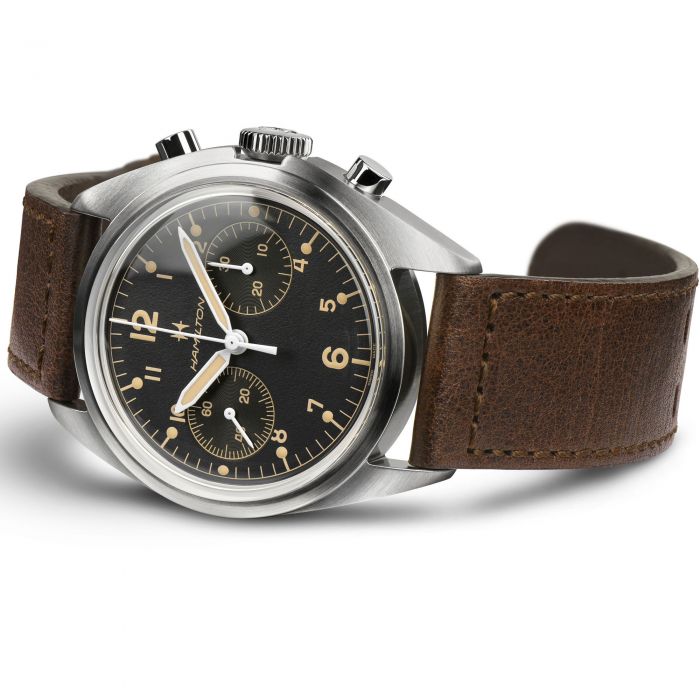 Hamilton’s new Khaki Aviation Pioneer Mechanical Chronograph H76409530_detail_rolledview_lowresweb