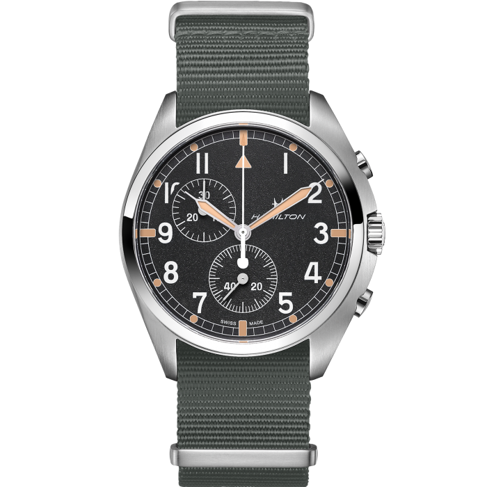 HAMILTON PILOT PIONEER CHRONO QUARTZ