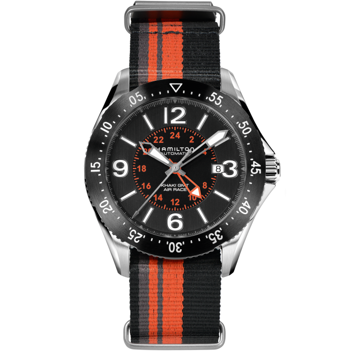 Khaki Aviation Pilot GMT Automatic Watch - H76755131 | Hamilton Watch