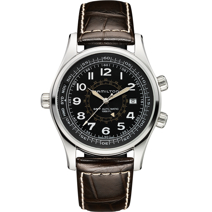 Khaki Navy Automatic Watch - Black Dial - H77505535 | Hamilton Watch