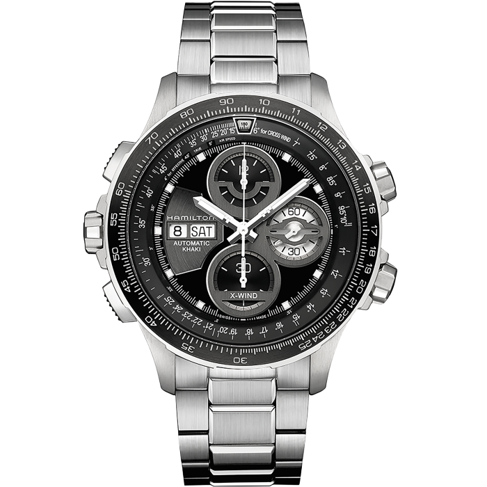 Khaki Aviation X-Wind Automatic Chronometer Watch - H77766131 | Hamilton  Watch