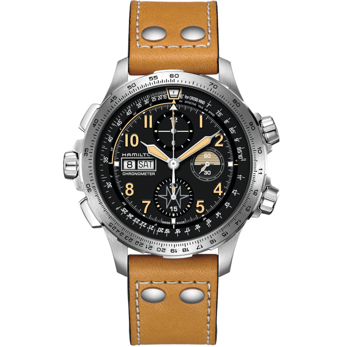 Khaki Aviation X-Wind Day Date Automatic Chronometer Watch