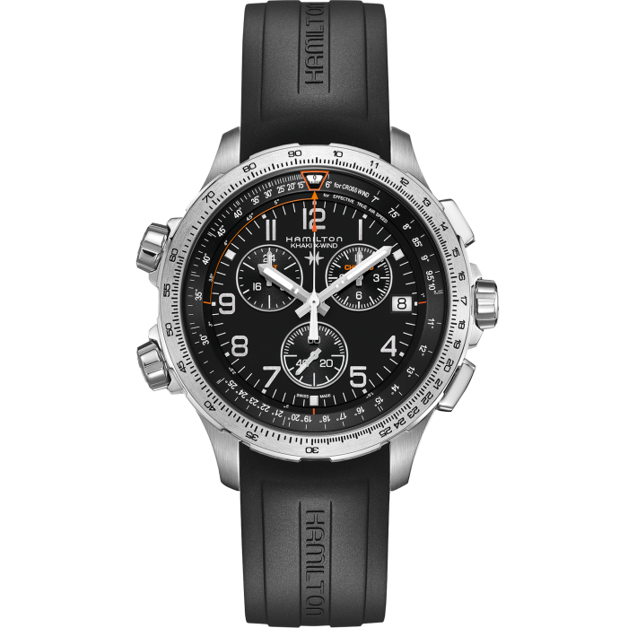 Khaki Aviation X-Wind GMT Chronometer Quartz Watch - H77912335 