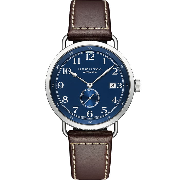 Khaki Navy Automatic Watch Pioneer Small Second - Blue Dial