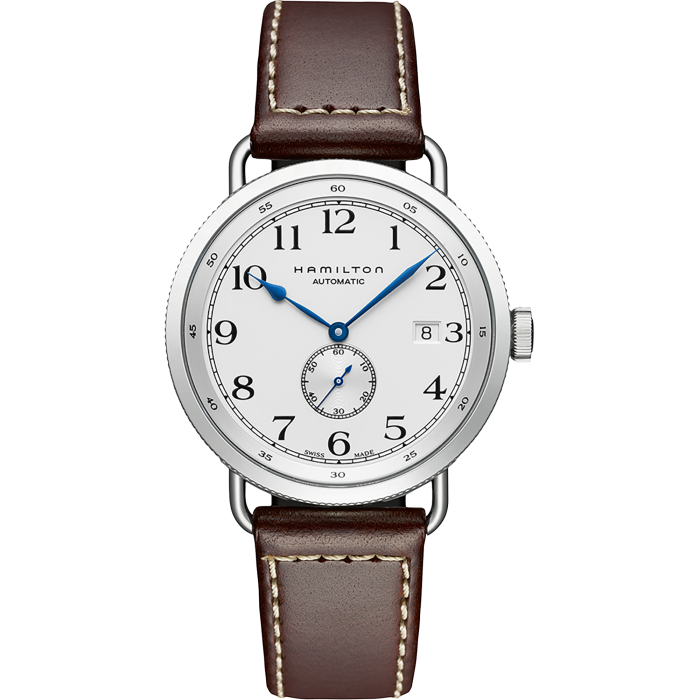 Khaki Navy Automatic Watch Pioneer Small Second - White Dial 