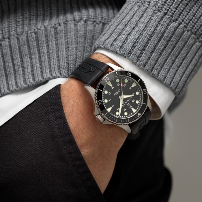 Bracelet hamilton khaki navy hotsell