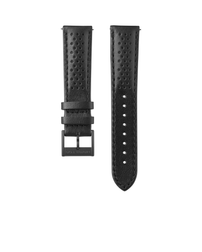 black Leather Strap 20mm