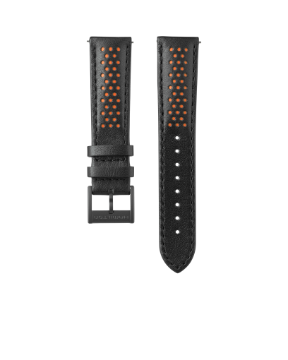 black Leather Strap 20mm