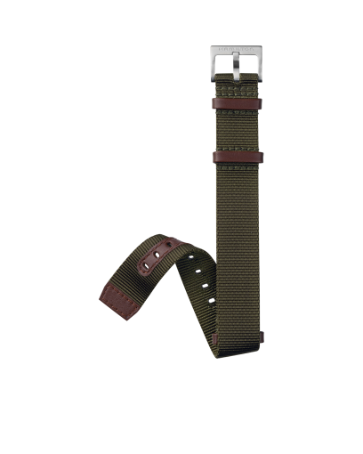 Green Textile Nato strap 18mm