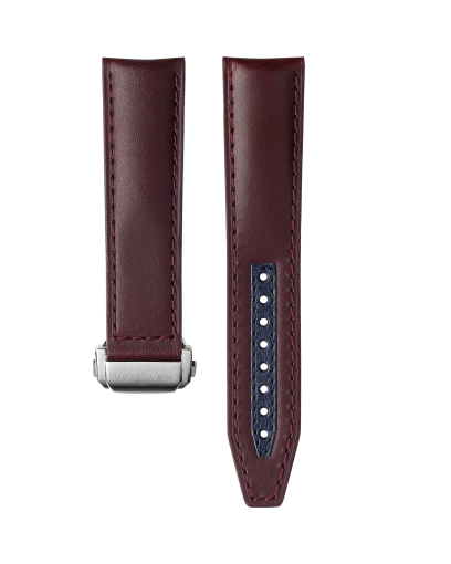 BURGUNDY STRAP 22mm