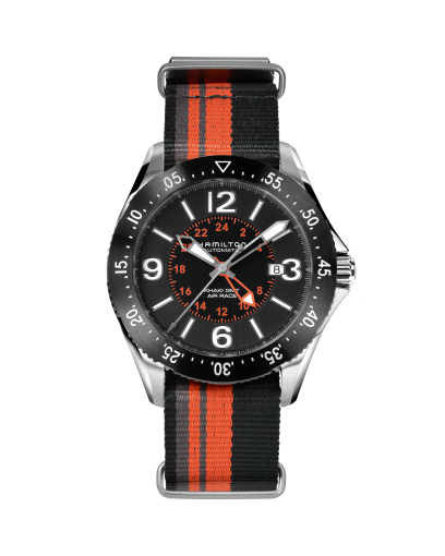 Khaki Pilot GMT Auto