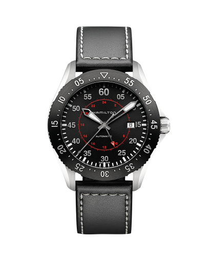 Khaki Pilot GMT Auto